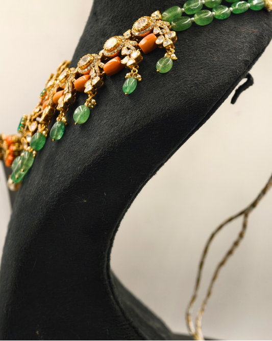 latest silver necklace design for women & girls For Diwali