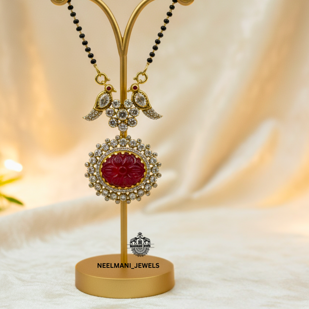 925 Silver Mangalsutra for Women Online Modern Silver Mangalsutra