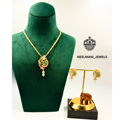 Flying Bird Pendant & Earrings Set for Girls & Women | Trendy