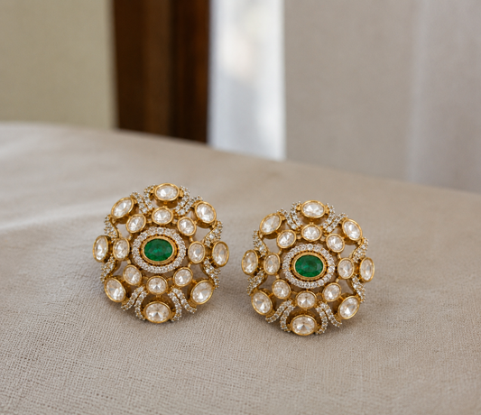 Aarvika Kundan Earrings