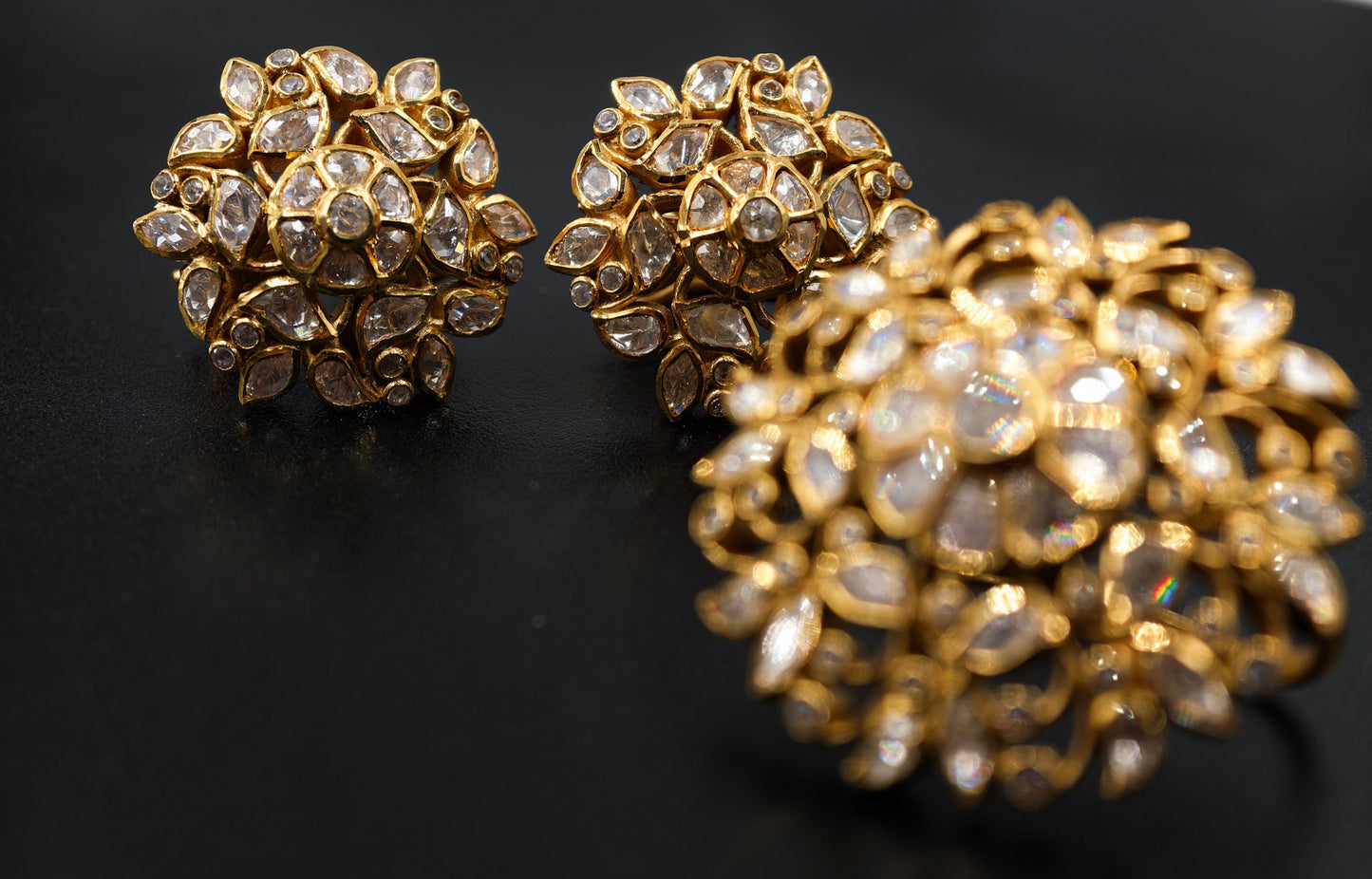 Designer Floral Jewellery Set for Bridal and Wedding Wear