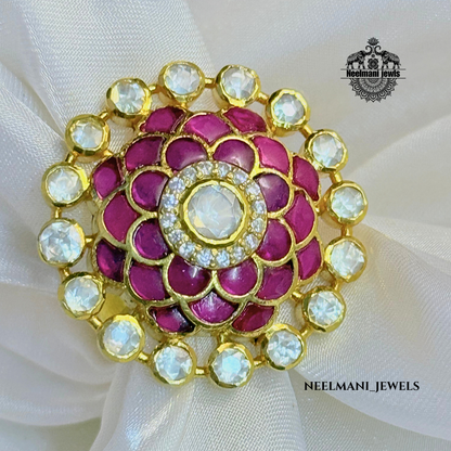 Pink Ruby Talaf Rings