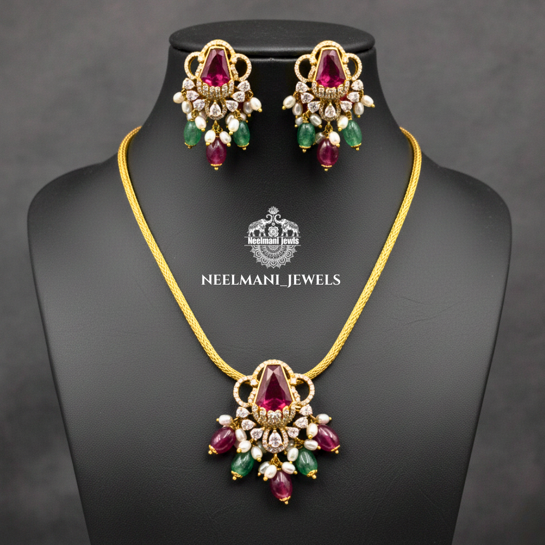 Traditional party wear stud earrings for women with elegant ethnic design