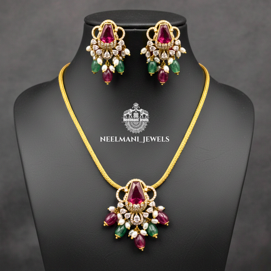 Traditional party wear stud earrings for women with elegant ethnic design
