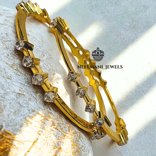 925 SILVER POLKI VIKTORIAN POLISH BANGLE