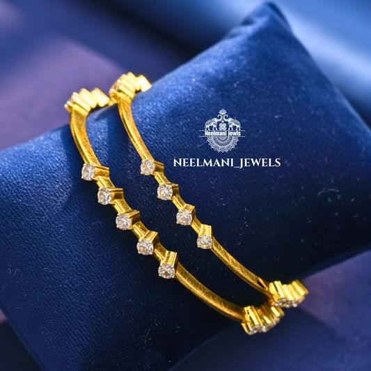 925 SILVER POLKI VIKTORIAN POLISH BANGLE