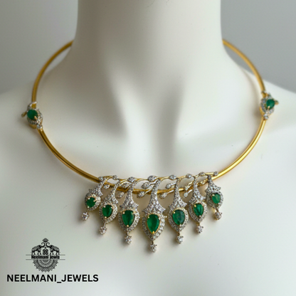 Latest American Diamond Kanthi Set for Girls & Women | Luxury AD
