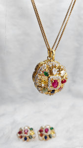 Pendent with Earrings