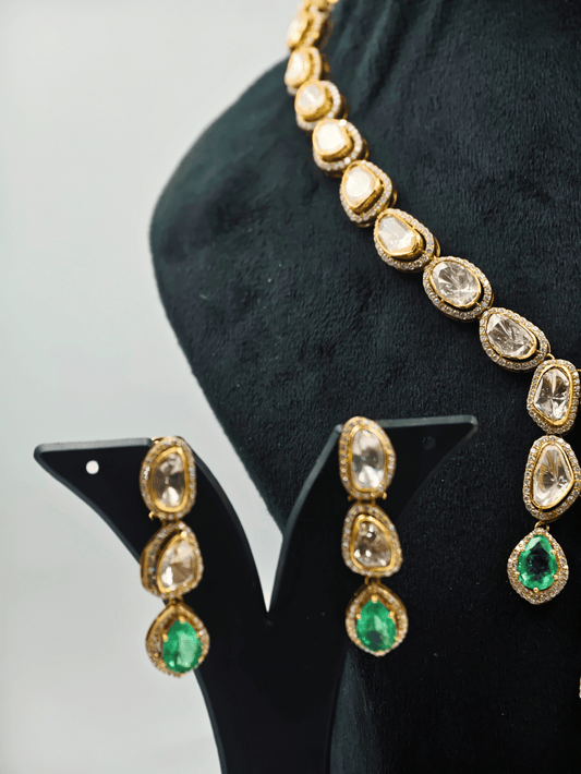 Teardrop Necklace Set with Earrings
