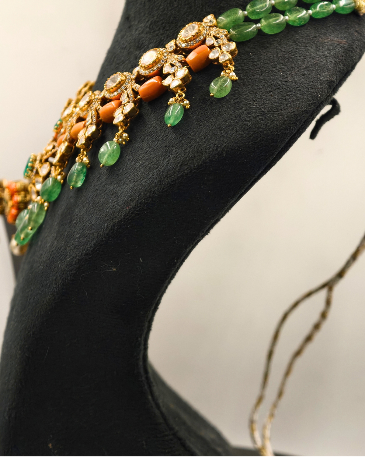 latest silver necklace design for women & girls For Diwali