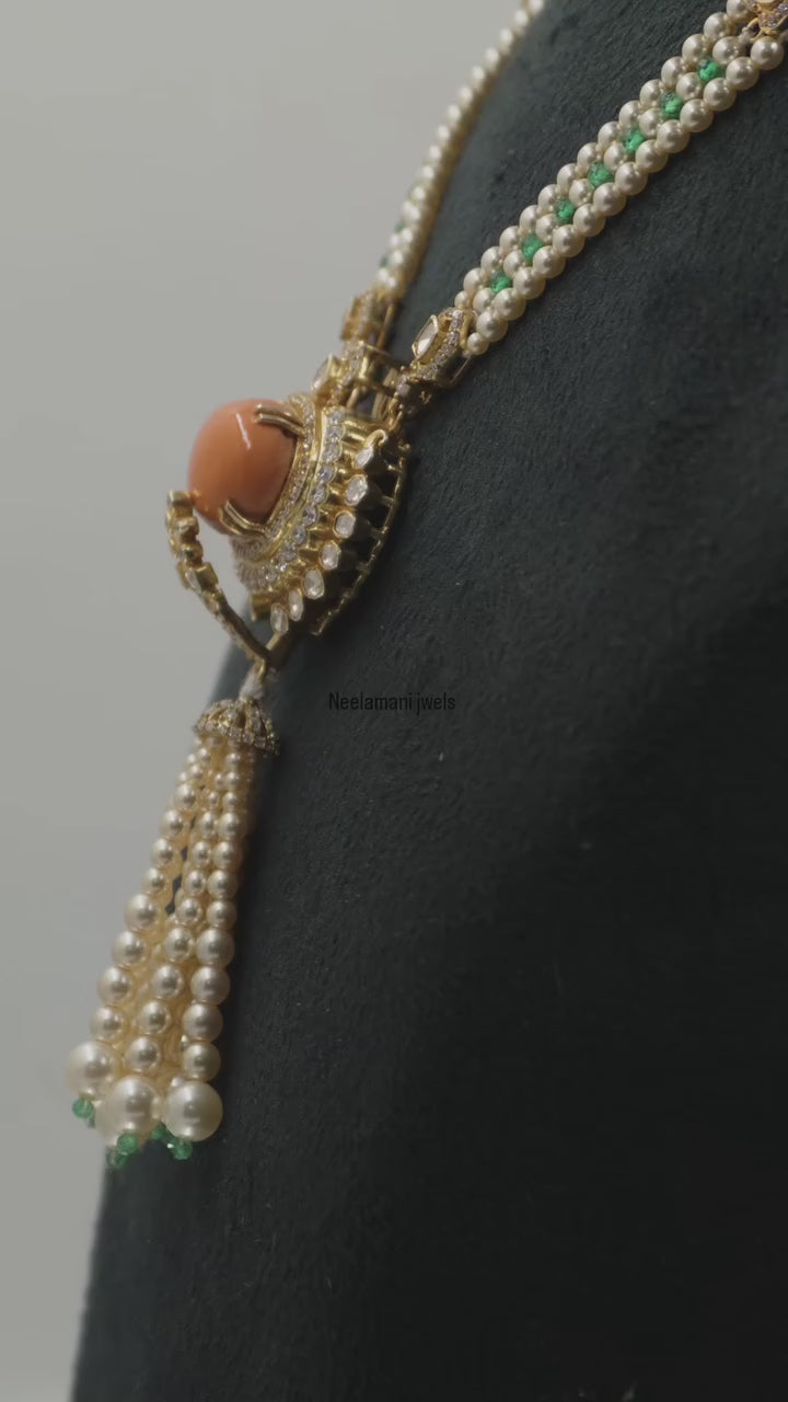 Sliver Necklace Set  