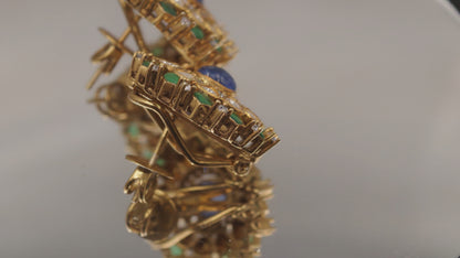 Royal Kundan Polki Bridal Earrings