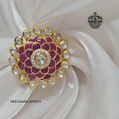 Pink Ruby Talaf Rings