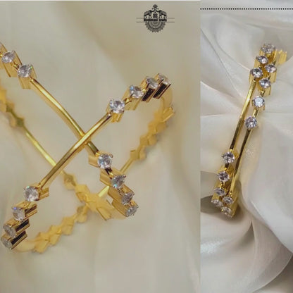 925 SILVER POLKI VIKTORIAN POLISH BANGLE